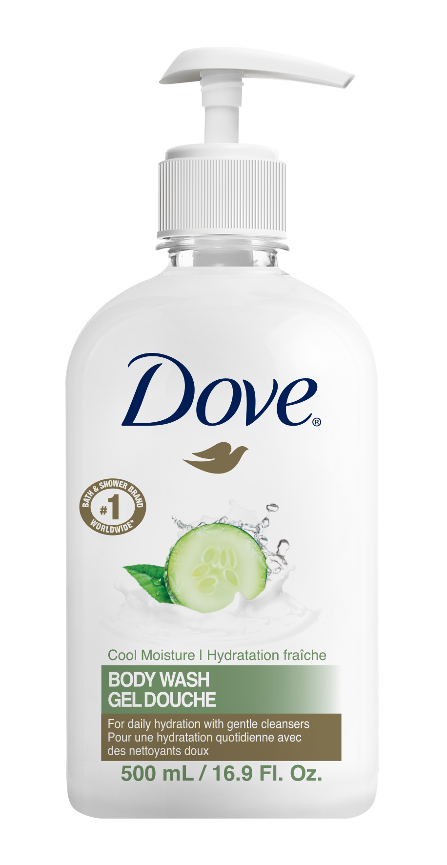 GEL DOUCHE CONCOMBRE DOVE 500ML FLACON X24