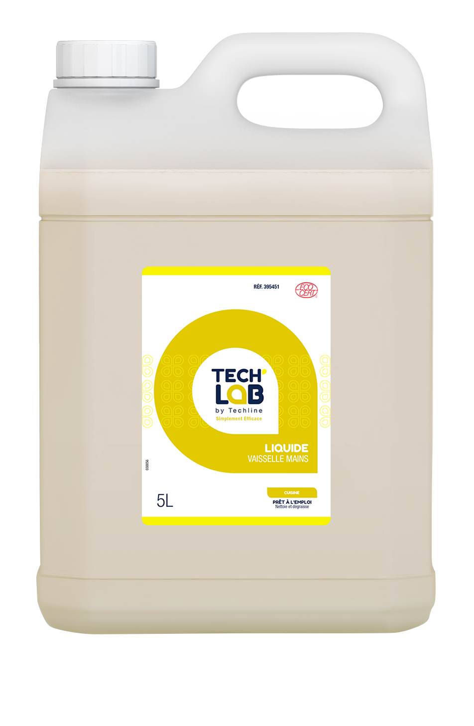 LIQUIDE VAISSELLE TECH'LAB ECOCERT 5L