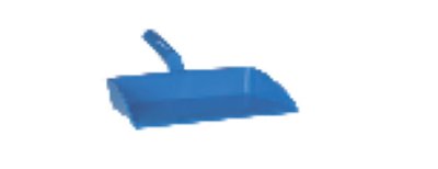 PELLE A POUSSIERE ALIMENTAIRE 330MM VIKAN BLEU