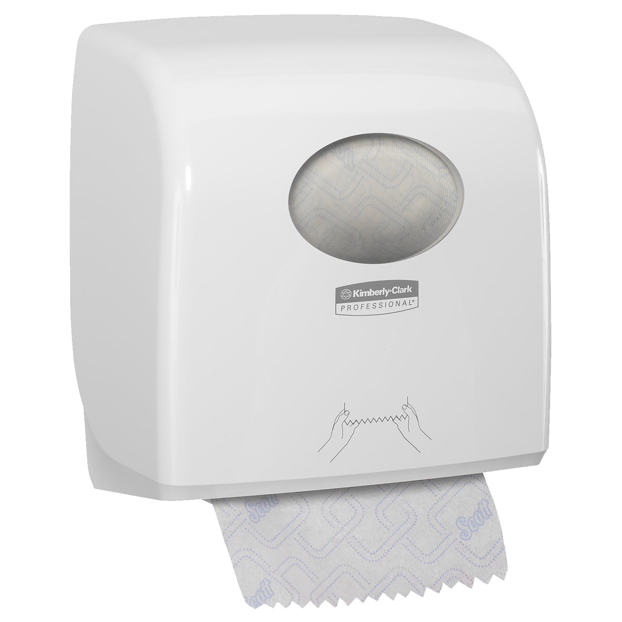 DISTRIBUTEUR D’ESSUIE-MAINS ROULEAUX AQUARIUS™ SLIMROLL BLANC PBS
