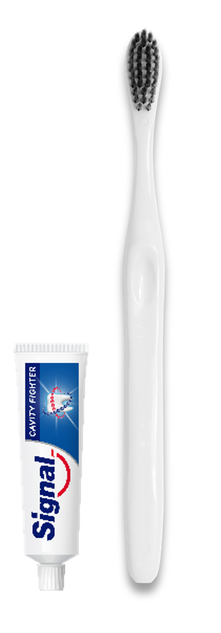 KIT DENTAIRE BROSSE DENTIFRICE 5G FIL DENTAIRE X250