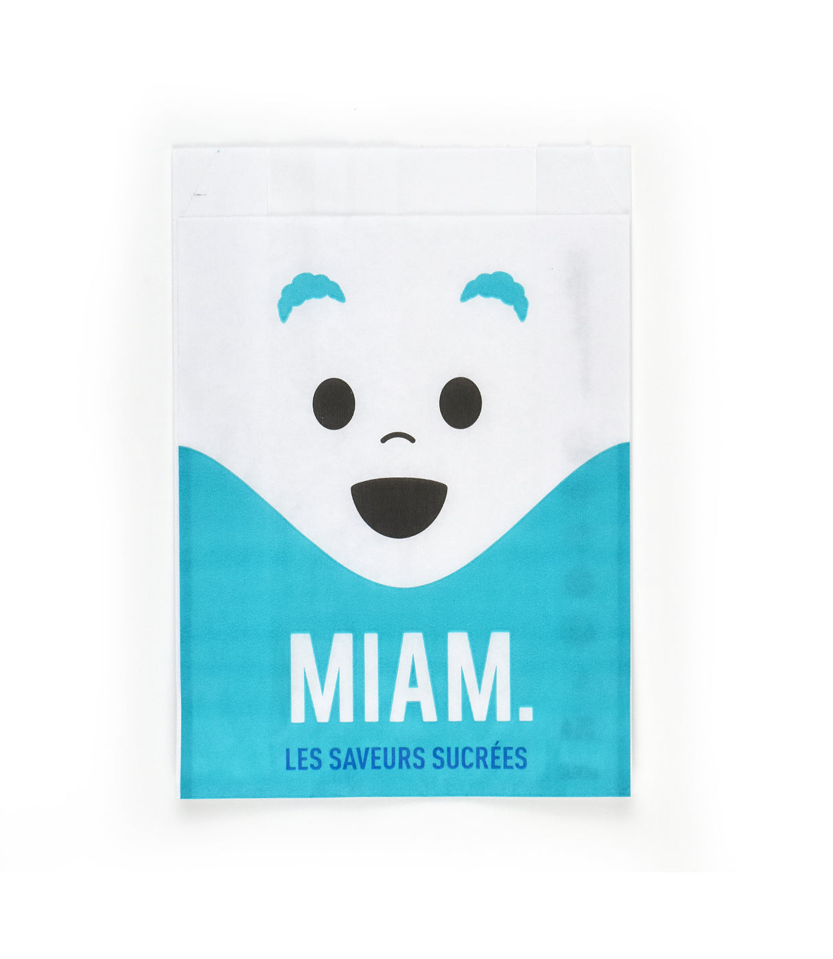 SAC VIENNOISERIE PAPIER 120/25+25X170MM BLANC X1000