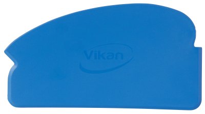 RACLE-TOUT ALIMENTAIRE LAME FLEXIBLE DETECTABLE 16CM VIKAN BLEU