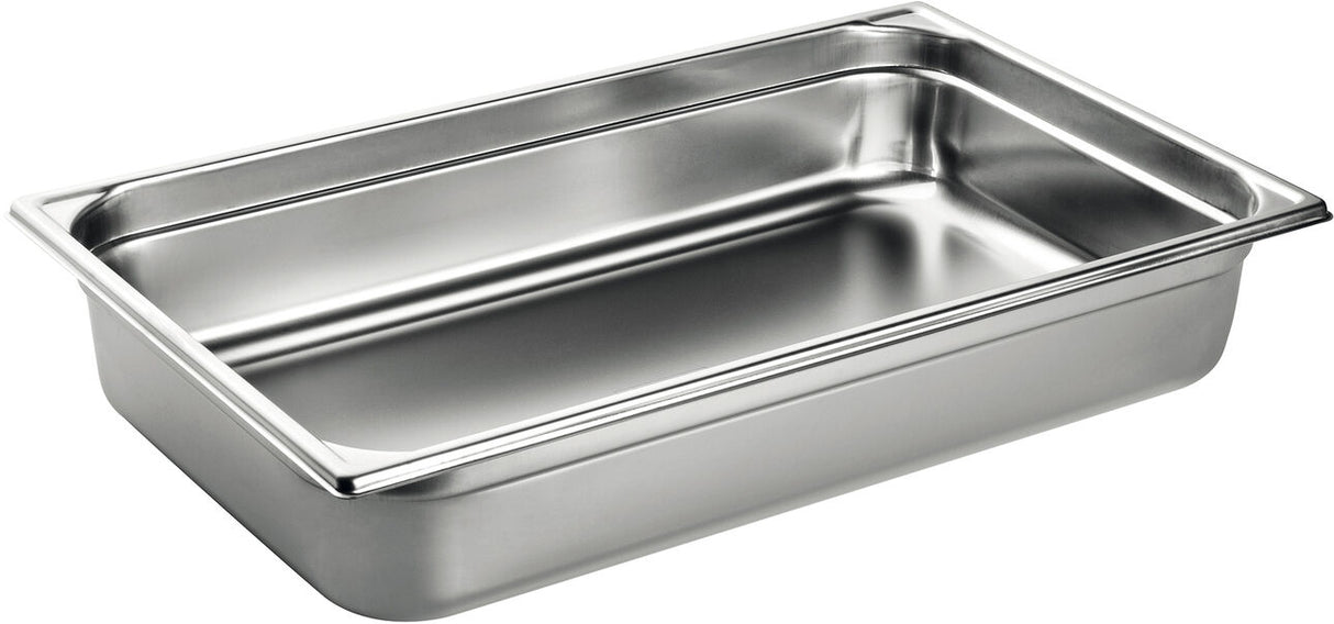 BAC GASTRONORME PLEIN SANS ANSE GN 1/1 PROFONDEUR 6.5 CM