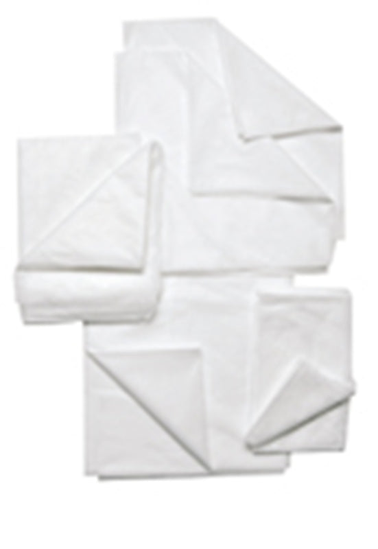 TAIE D'OREILLER À RABAT POLYPROPYLÈNE 20G 65X65CM BLANC X200