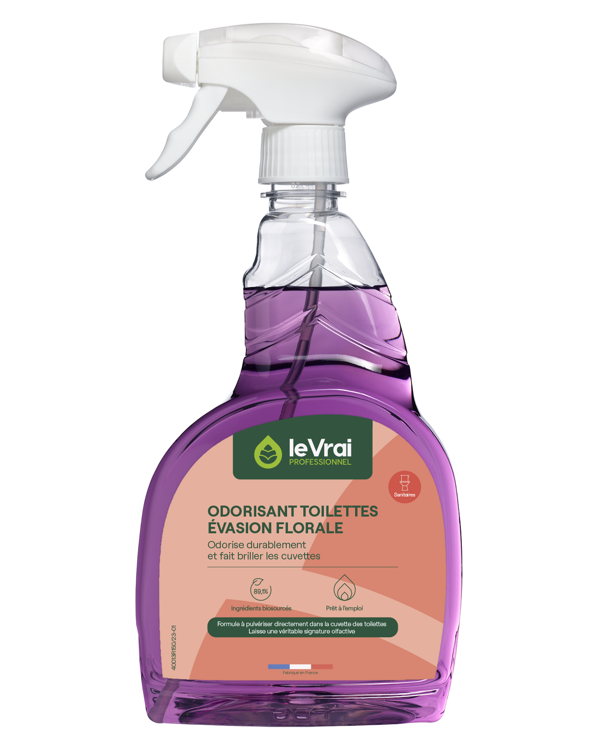 ODORISANT TOILETTES SANITAIRE EVASION FLORALE 750ML