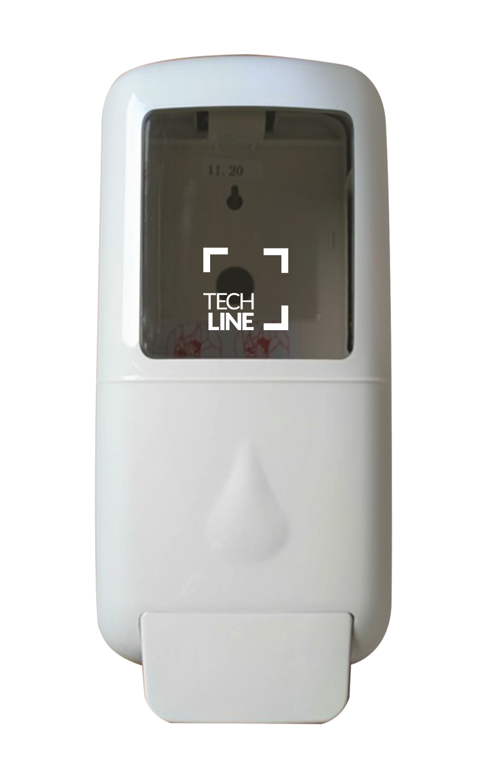 DISTRIBUTEUR MANUEL LOTION TECHLINE BLANC 800ML