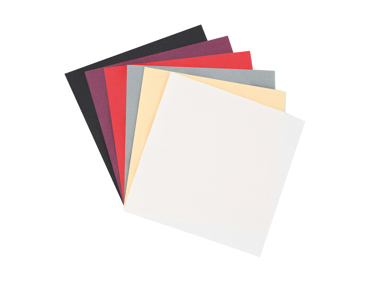 SERVIETTE 38X38CM OUATE GAUFRÉE TECHLINE 2 PLIS BETON X900