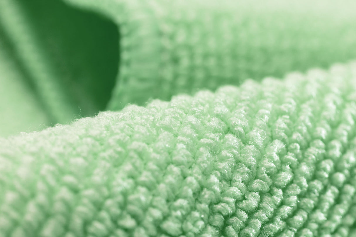 LAVETTE BOUCLEE MICROTUFF PLUS 38X38CM VERT VILEDA X5