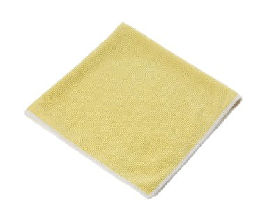 LAVETTE TRICOTEE MICROFIBRE C120 40X40CM JAUNE X5
