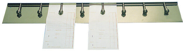 BARRE PORTE FICHES À RESSORTS 62 CM