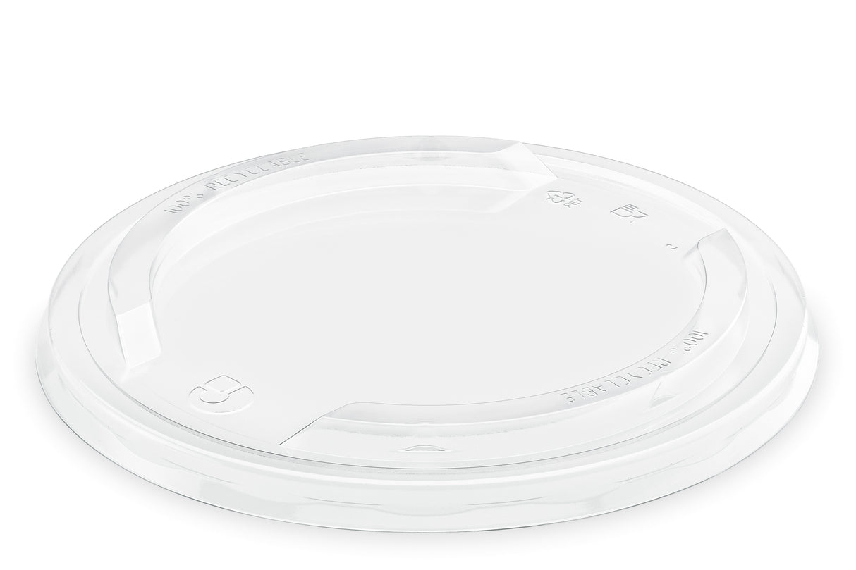 COUVERCLE PLASTIQUE RPET TRANSPARENT POUR SALADIER 500/750/1000ML X300