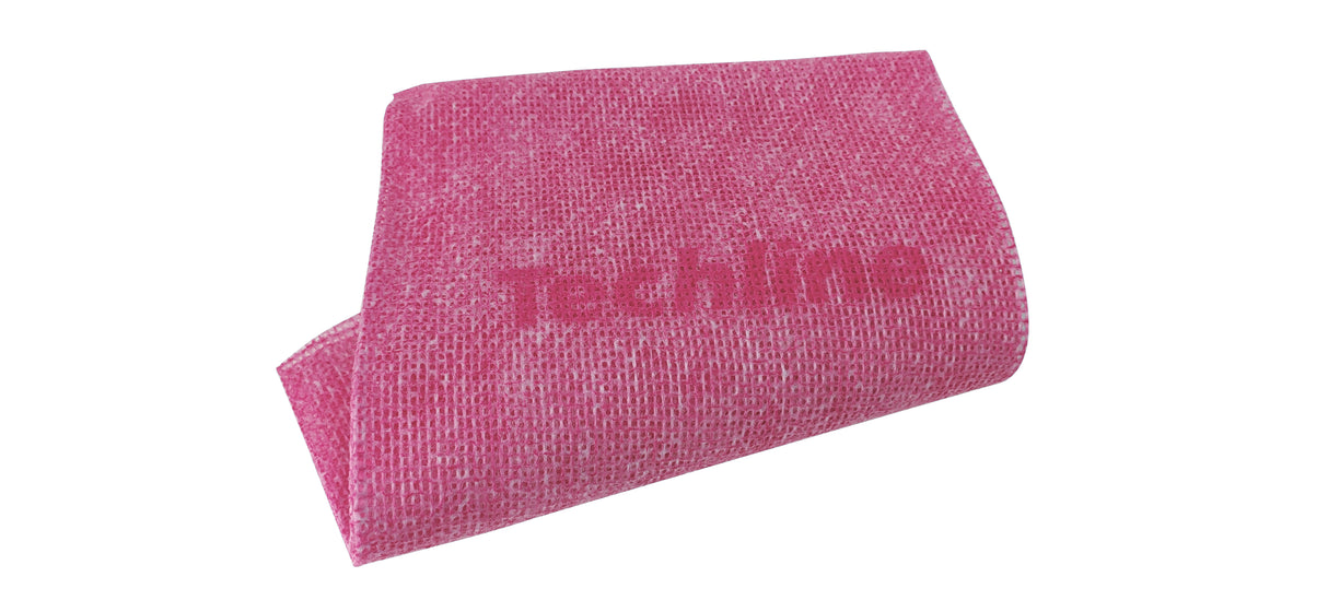 LAVETTE NON TISSEE TECHLINE CO-BRANDING 51X36CM ROUGE X25