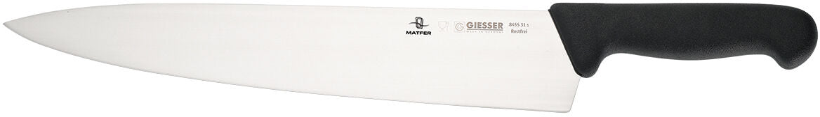 GIESSER COUTEAU DE CUISINE MANCHE NOIR 26 CM