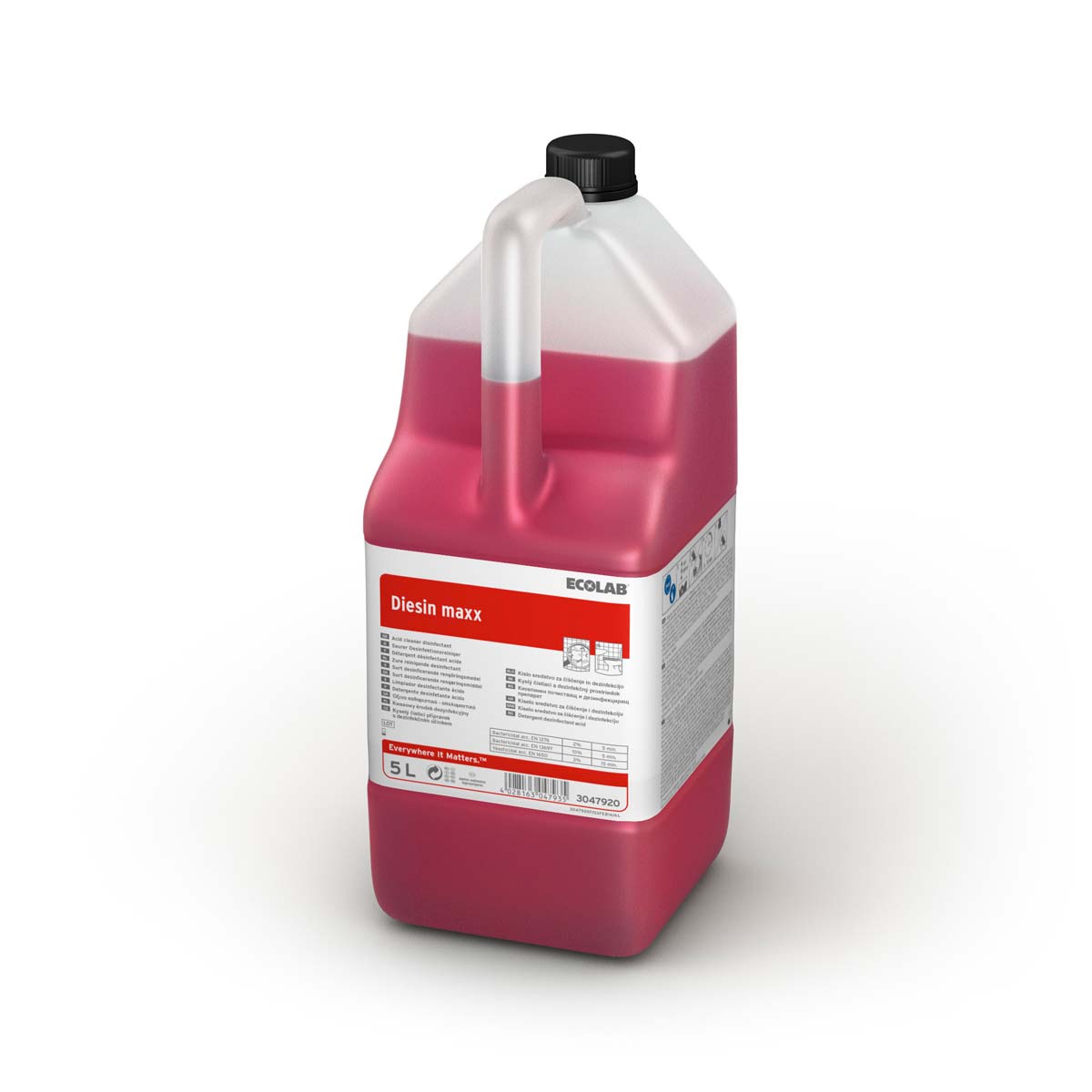 DETERGENT DESINFECTANT MULTI-SURFACES ACIDE DIESIN MAXX ECOLAB 5L