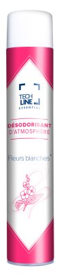 DESODORISANT TECHLINE FLEURS BLANCHES 750ML