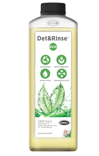 DETERGENT FOUR LAVAGE AUTOMATIQUE DET&RINSE ECO UNOX 1L X10