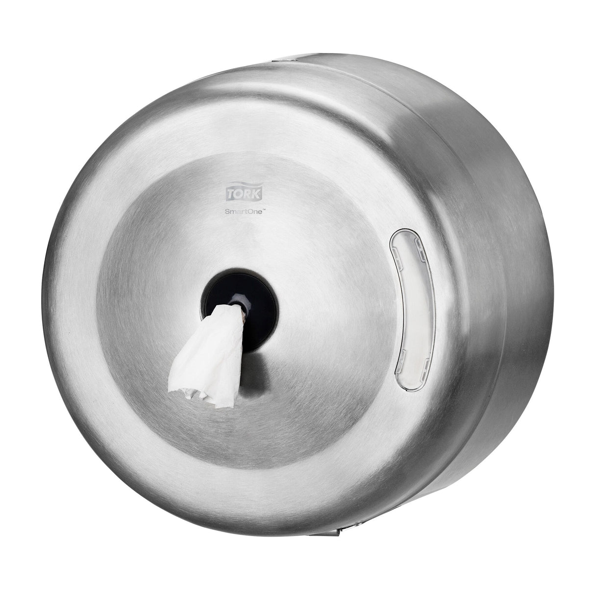 DISTRIBUTEUR DE PAPIER TOILETTE À DÉVIDAGE CENTRAL TORK SMARTONE® T8 INOX