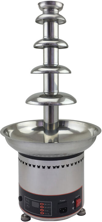 FONTAINE À CHOCOLAT 5 CASCADES CUVE 4 KG HAUTEUR 68 CM