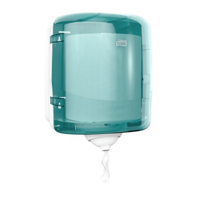 DISTRIBUTEUR BOBINE A DEVIDAGE CENTRAL TORK REFLEX MAXI TURQUOISE