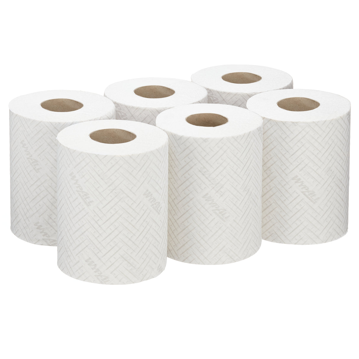 BOBINE DEVIDAGE CENTRAL WYPALL REACH L10 BLANC 430 FORMATS 1 PLI 18,3X38CM X6