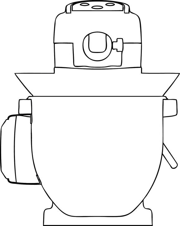 ALPHAMIX 2 BATTEUR-MÉLANGEUR 8 L