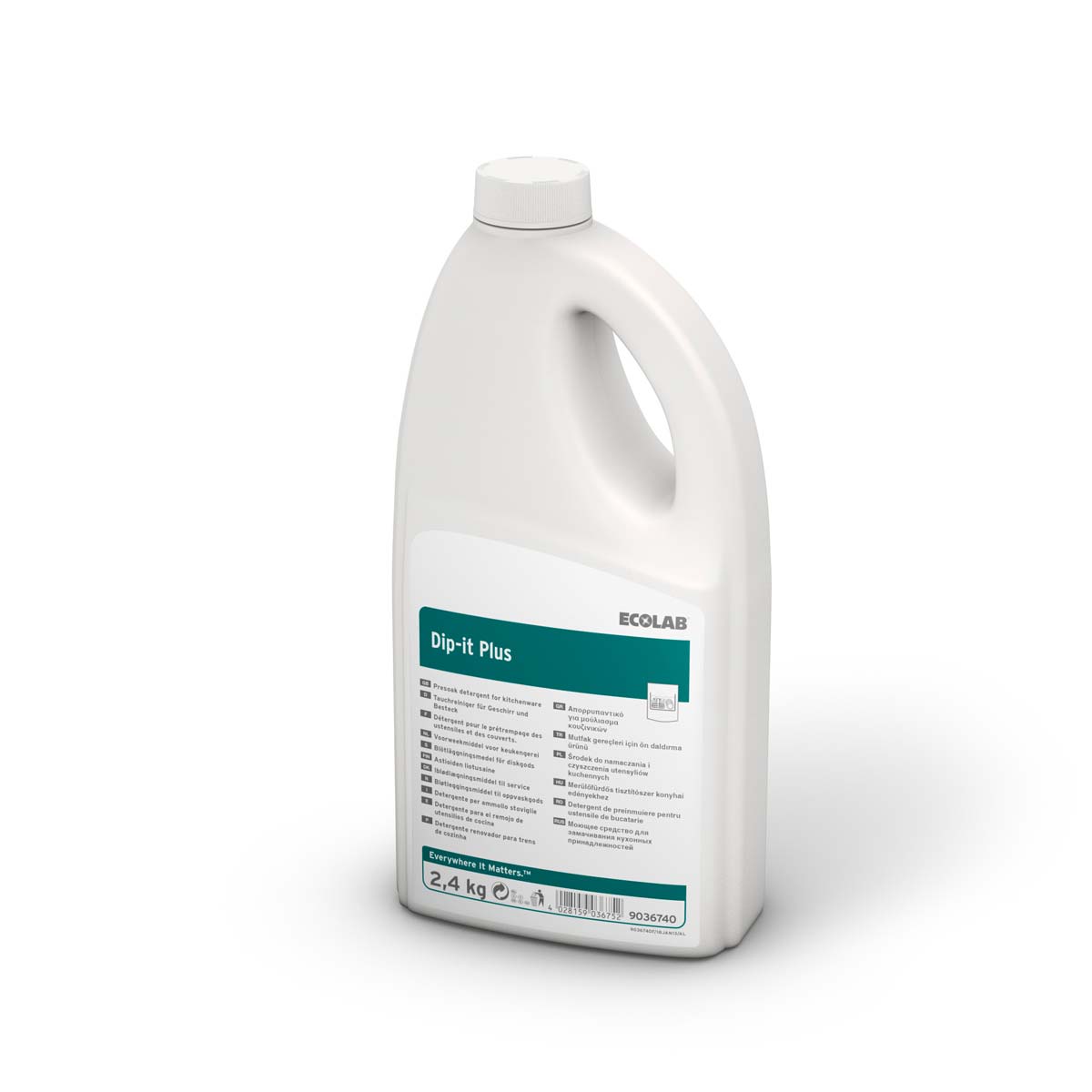 PRODUIT DE RENOVATION POUDRE MATERIEL CUISINE DIP IT PLUS ECOLAB 2,4KG