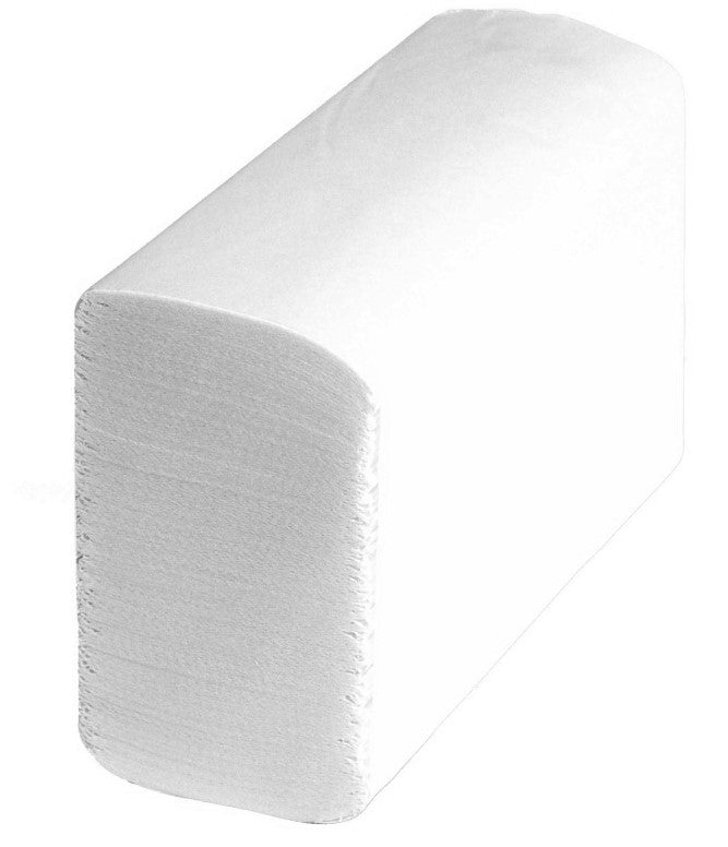 ESSUIE-MAINS PLIÉS EN W TECHLINE BLANC 20.3X32CM 125 FORMATS 2 PLIS ECOLABEL X25