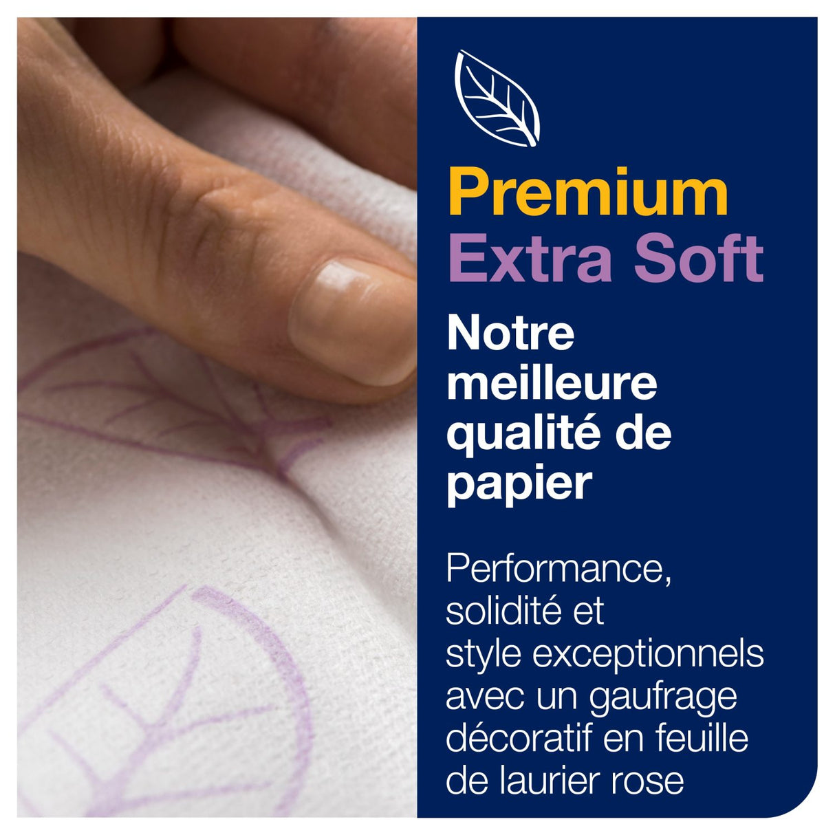 ESSUIE-MAINS PLIÉS EN M TORK® PREMIUM H2 BLANC 34X21.2CM 100 FORMATS 2 PLIS ECOLABEL X21