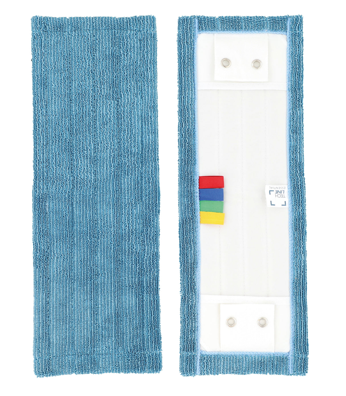FRANGE DE LAVAGE MICROFIBRE TECHLINE POCHES ET LANGUETTES 45CM 2ŒILLETS