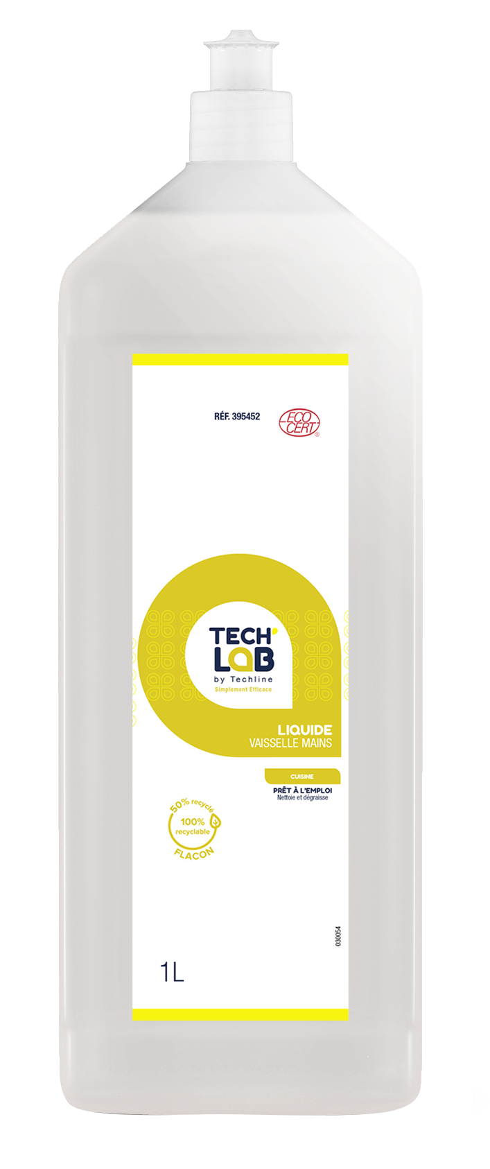 LIQUIDE VAISSELLE TECH'LAB ECOCERT 1L