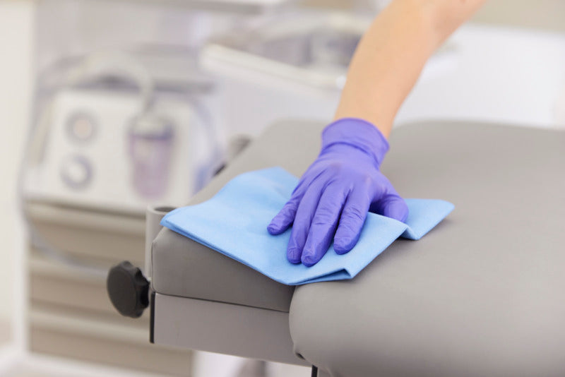 LAVETTE NON TISSEE R-MICRONQUICK 38X40CM BLEU VILEDA X5