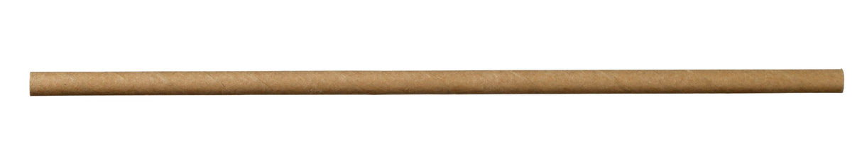 PAILLE DROITE 20CM PAPIER KRAFT X500