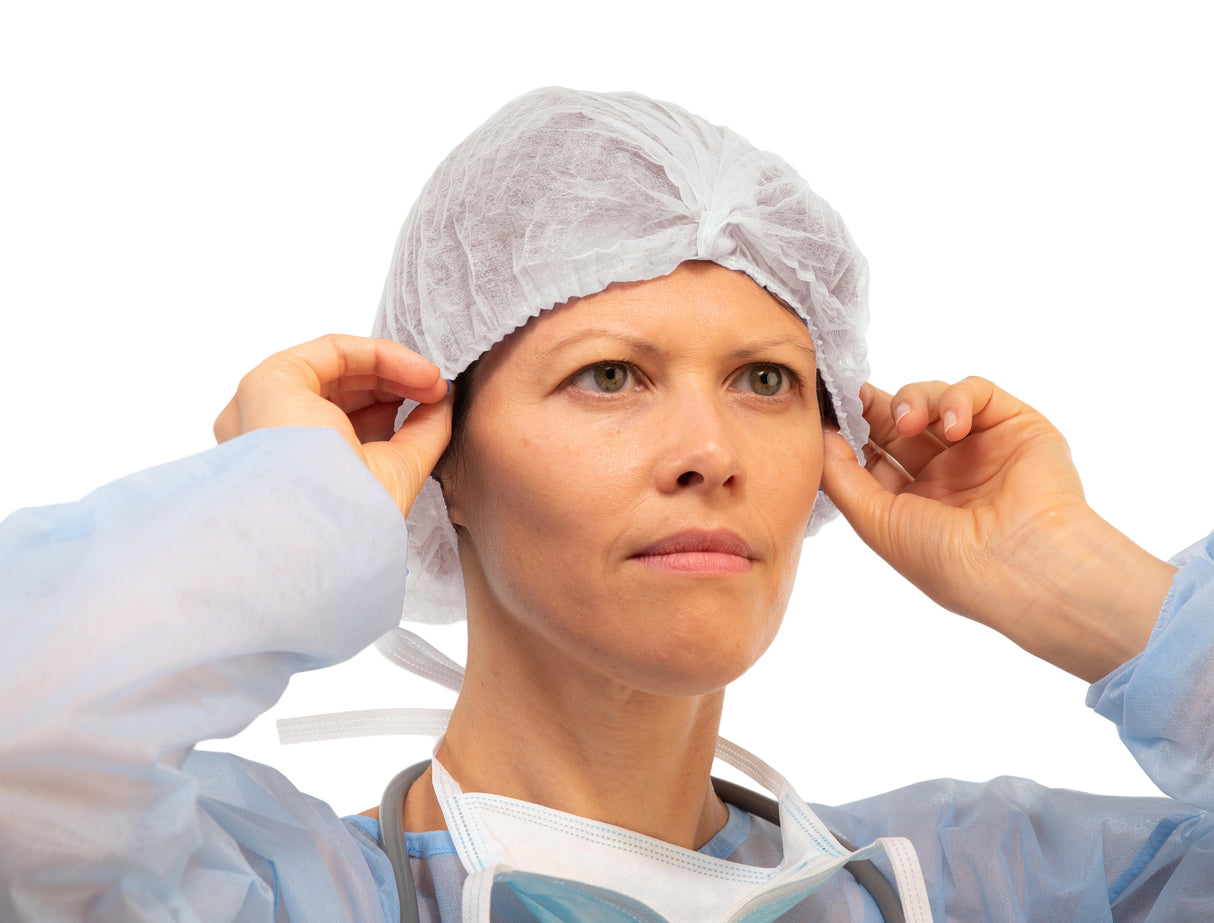 CHARLOTTE À CLIP 53CM BLANC MADE IN FRANCE X100