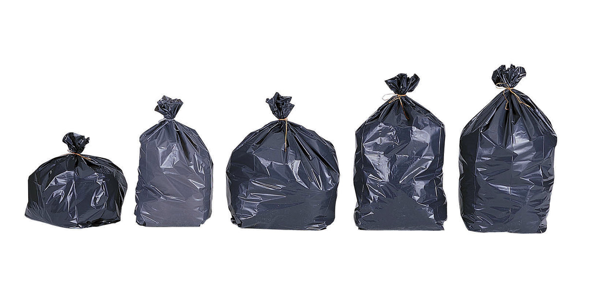 SAC POUBELLE 110L BASSE DENSITE DECHETS MOYENS JAUNE X200