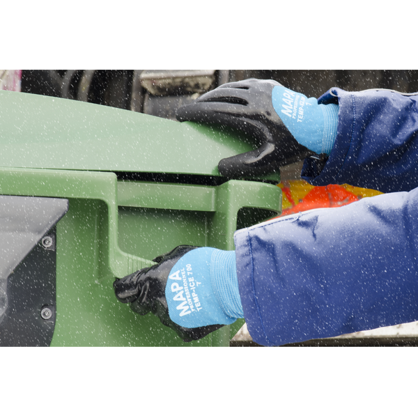 GANT TEXTILE ISOLANT NOIR BLEU TEMPICE 700 TAILLE 10 X1 PAIRE