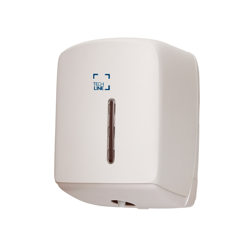 DISTRIBUTEUR BOBINE A DEVIDAGE CENTRAL 450 FORMATS TECHLINE BLANC