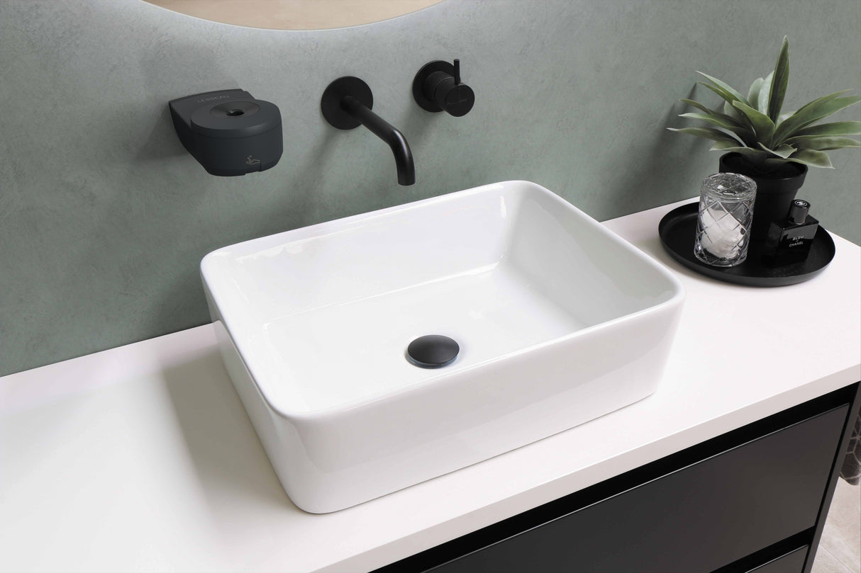 DISTRIBUTEUR AUTOMATIQUE DE PAIN DE SAVON SOLIDE LESSEAU BY DIVERSEY NOIR