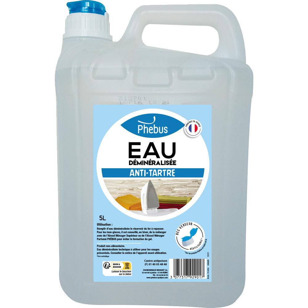 EAU DÉMINÉRALISÉE 5L