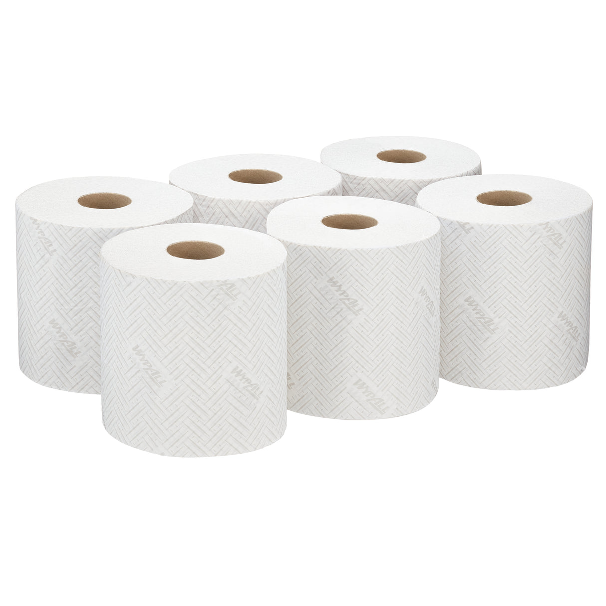 ESSUYEUR POUR NETTOYAGE LEGER WYPALL L10 GENERAL CLEAN BOBINE DEVIDAGE CENTRAL BLANC 630 FORMATS 1 PLI 18,5X38CM ECOLABEL X6