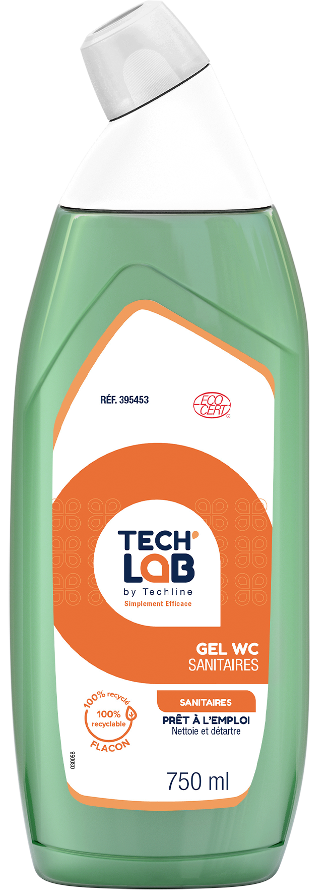 GEL WC TECH'LAB ECOCERT 750ML