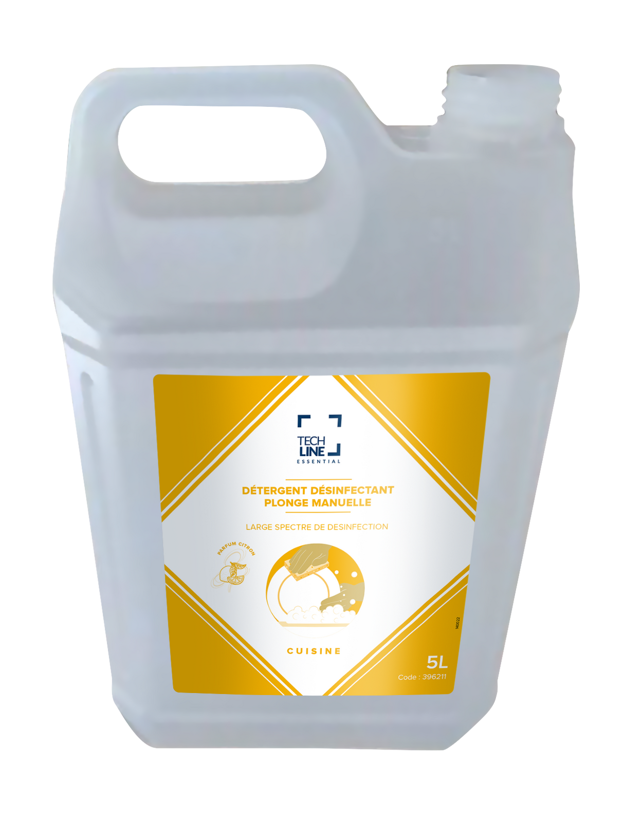 LIQUIDE VAISSELLE DESINFECTANT TECHLINE 5L