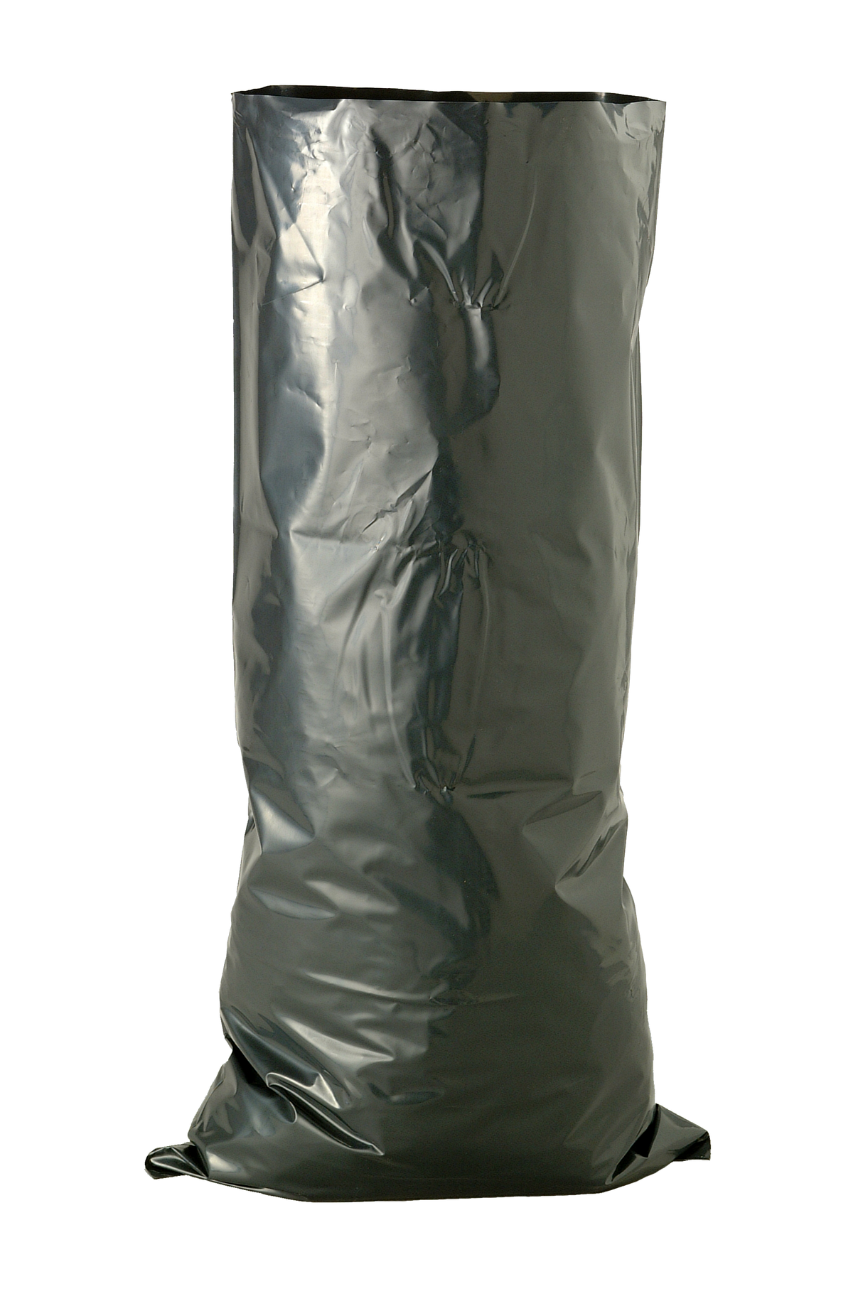 SAC POUBELLE 110L BASSE DENSITE DECHETS MOYENS SANS LIEN NOIR X200