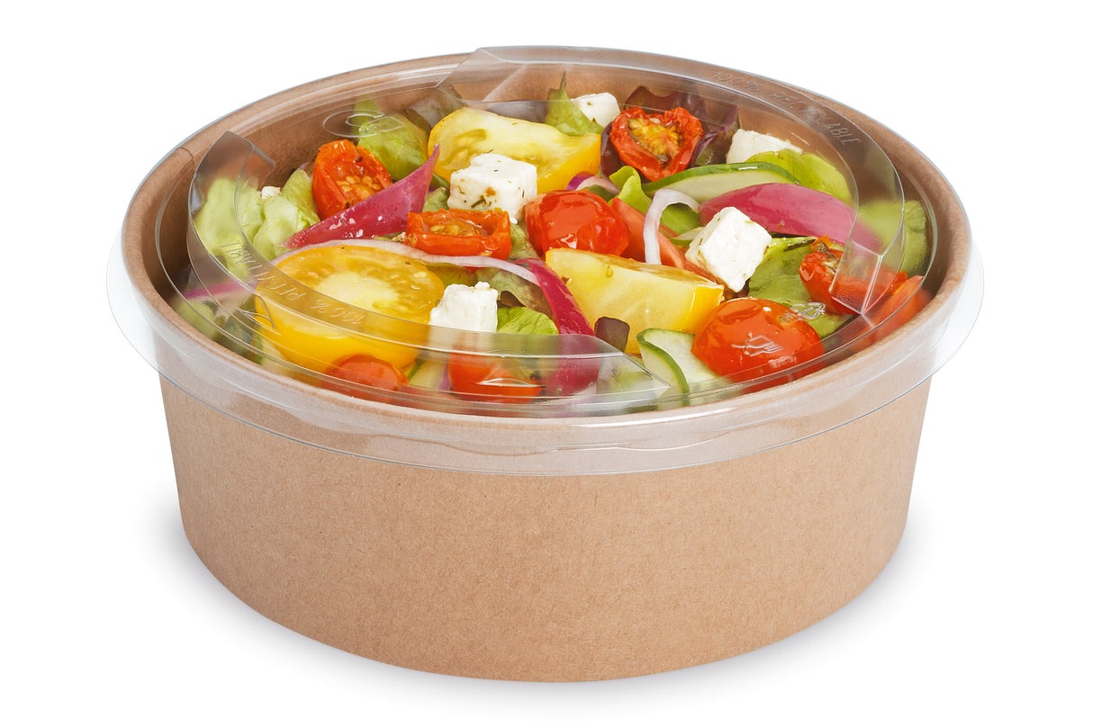 SALADIER CARTON 1000ML KRAFT X300