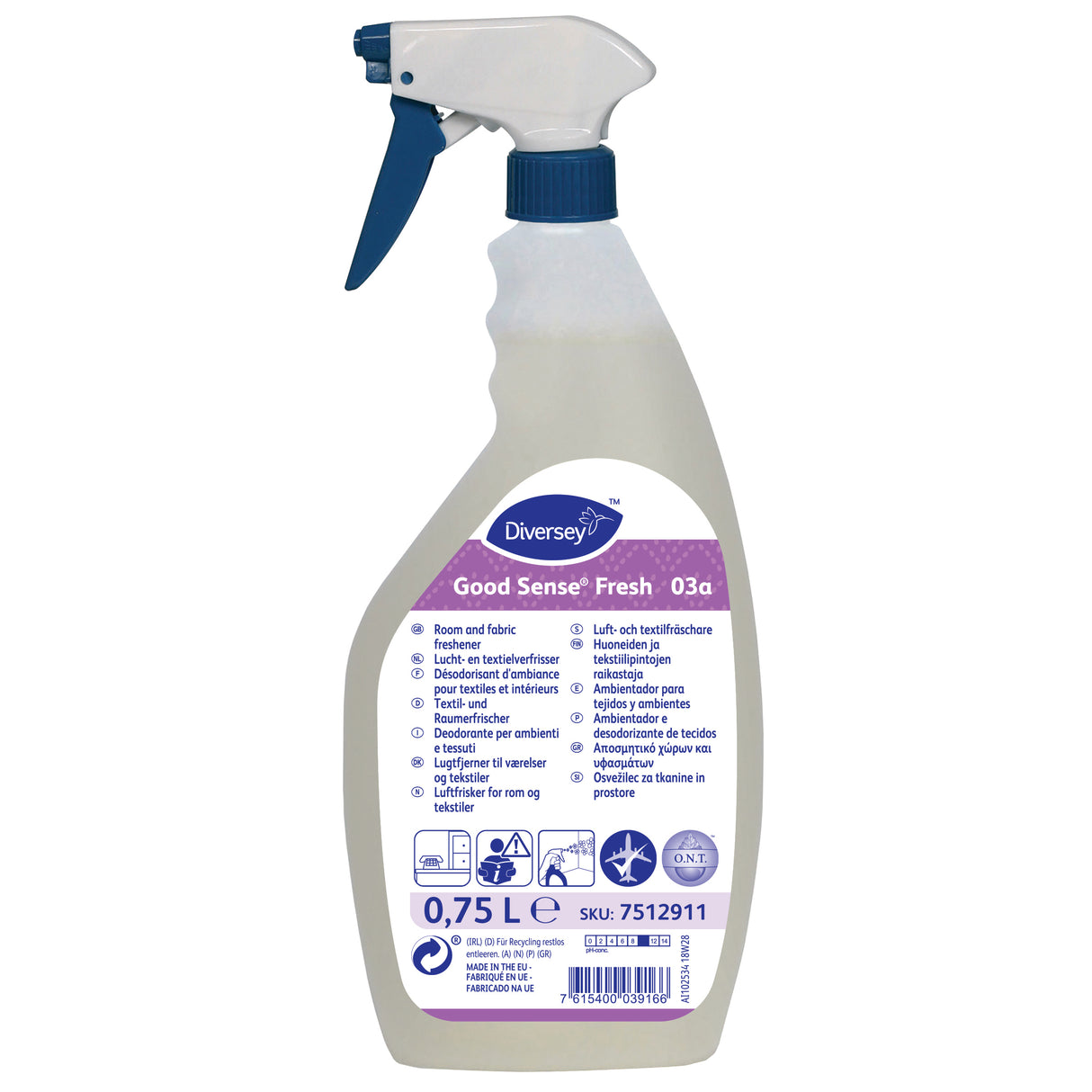 DESODORISANT TEXTILES GOOD SENSE FRESH 750ML