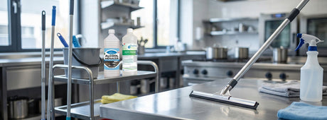Alcool ménager professionnel : usages, efficacité et précautions en entreprise