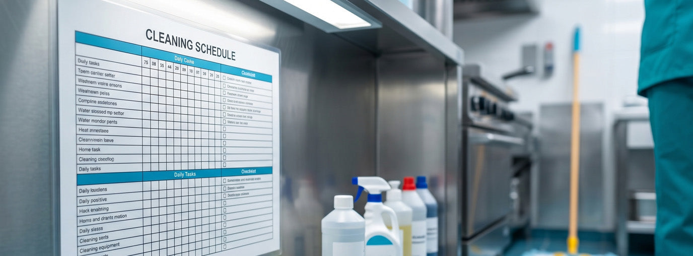 Plan de nettoyage professionnel : modèle, méthode et pratiques