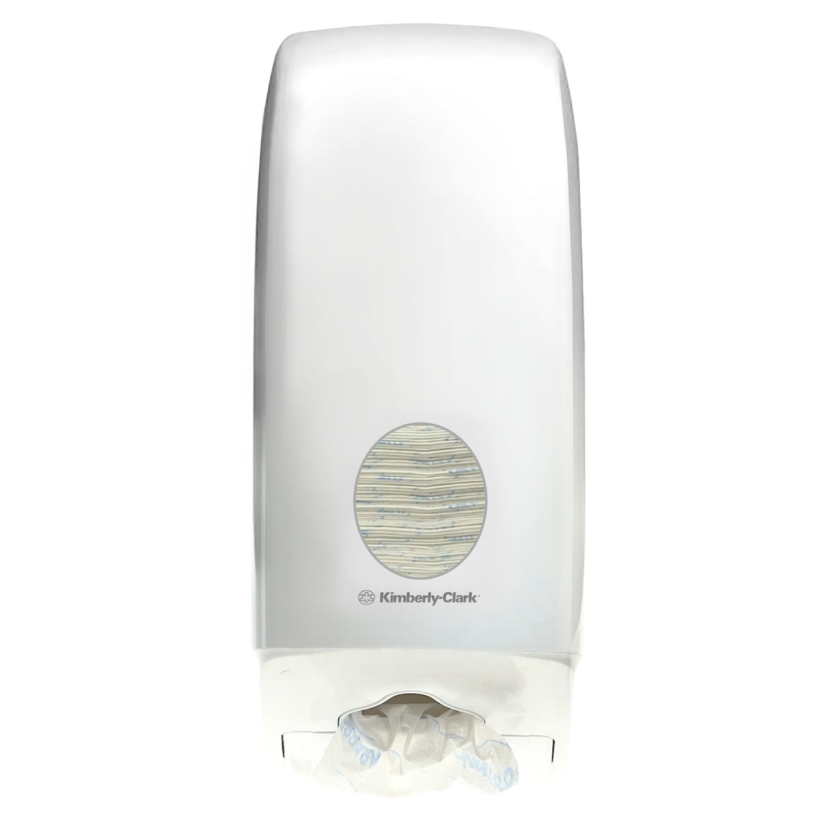DISTRIBUTEUR DE PAPIER TOILETTE PLIÉ AQUARIUS BLANC