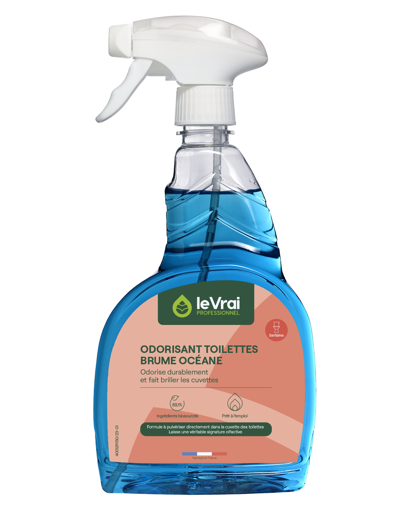 ODORISANT TOILETTES SANITAIRE BRUME OCEANE 750ML