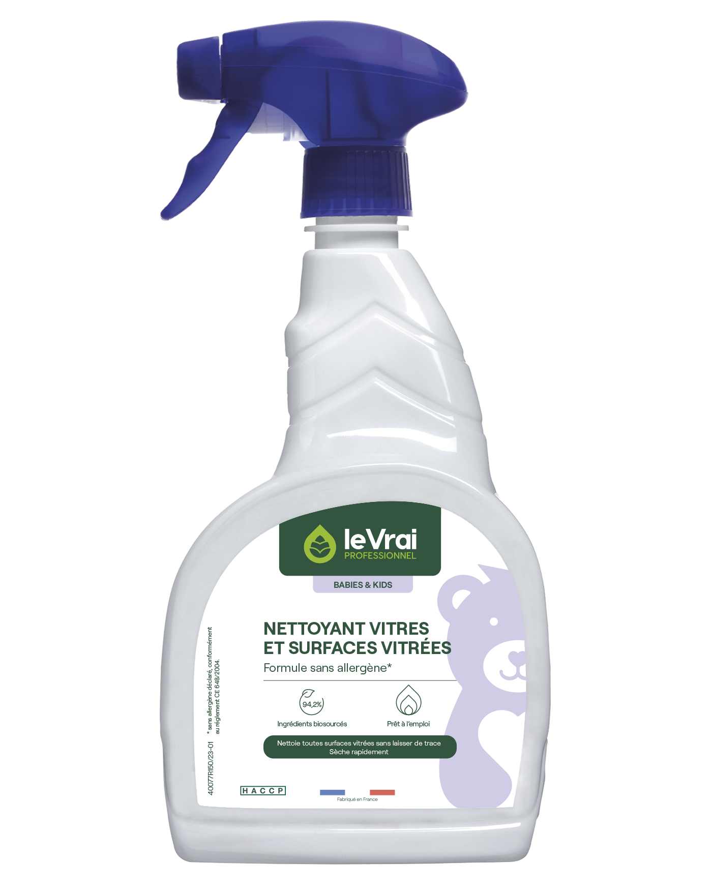 NETTOYANT VITRES ET SURFACES BABIES & KIDS 750ML
